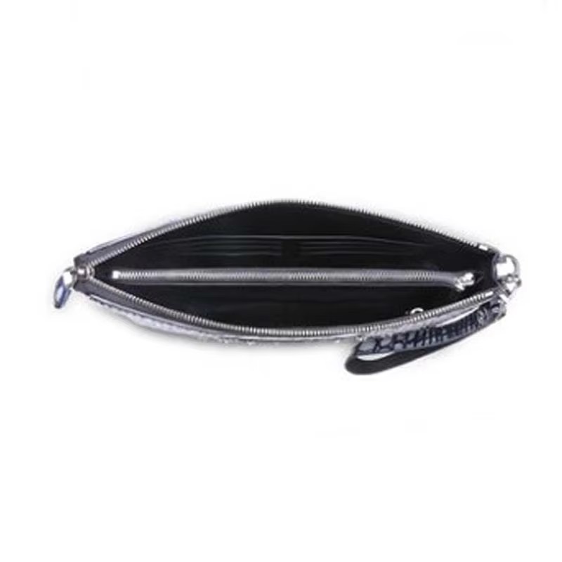 ouluoer crocodile leather bag male  handbags large capacity business  male  zipper  Long