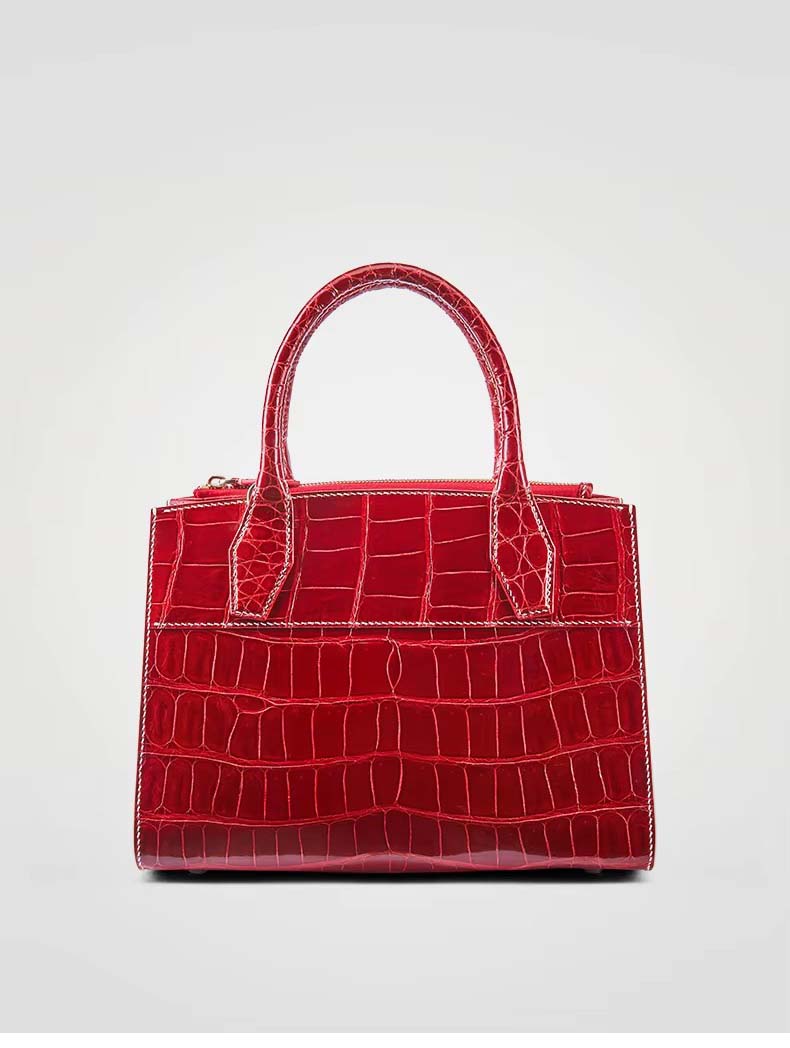  gete new 2026Crocodile leather handbag 、lady crocodile handbag for women estuarine crocodile handbag for femal handbag