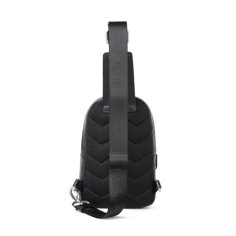 gete new crocodile leather bag  male  fashion  multi-function  single shoulder crocodile Men chest bags