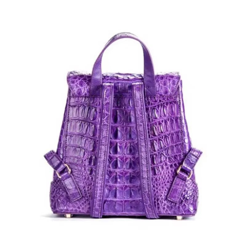 afanzhe crocodile leather women backpack  female large capacity  female banquet  multi-function  women bag