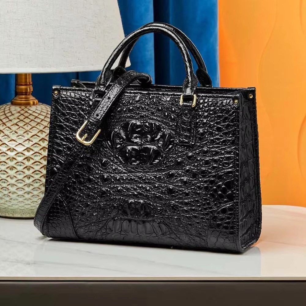 gete crocodile skin Female bag female handbag  2025 new  female  Large capacity  fashion  crocodile bag