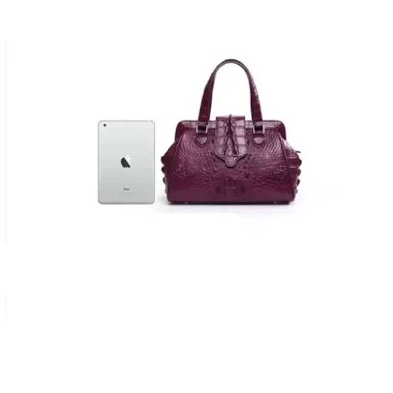 gete 2026 new Imported genuine crocodile leather women handbag for lady fashion crocodile bag for lady big bag