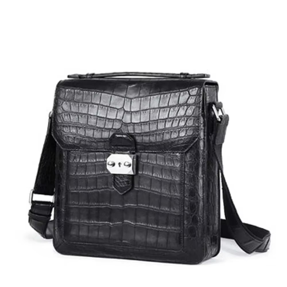 ouluoer new   crocodile leather bag Men bags   fashion  Single shoulder bag  male leisure  male bag