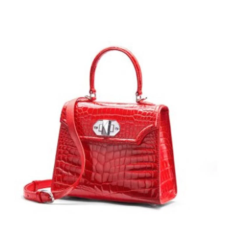 KEXIMA gete new crocodile leather women handbag stylish  and straddle women's one-shoulder bag women bag