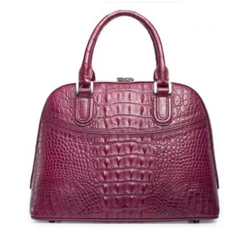 gete  new Imported crocodile leather  handbag  crocodile bag fashion trend European and American style  lady bag