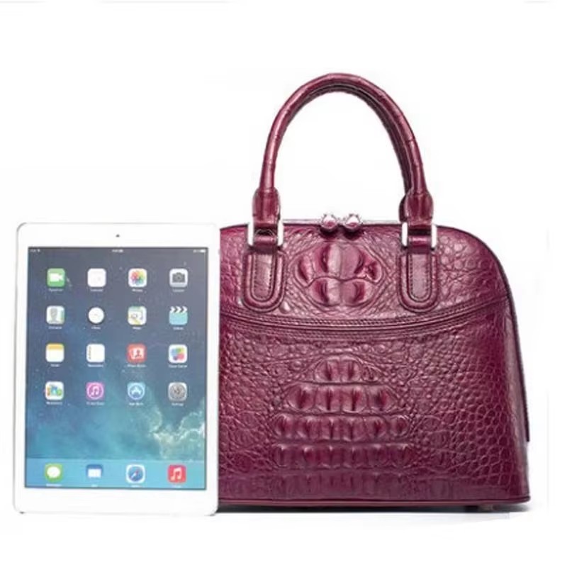 gete  new Imported crocodile leather  handbag  crocodile bag fashion trend European and American style  lady bag