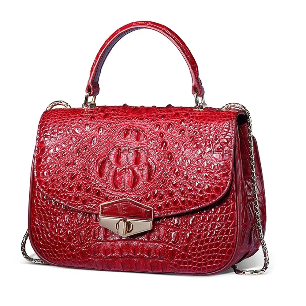 yuanyu New  Women Crocodile leather bag women handbag female single Shoulder bag female