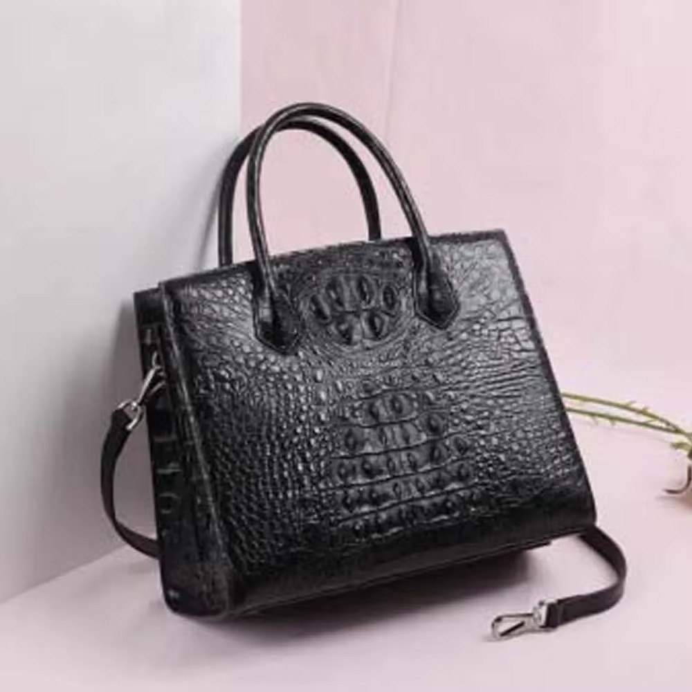 madun new crocodile leather Female bag  fashion  handbag  female  Wedding packages  large capacity  Female crocodile bag