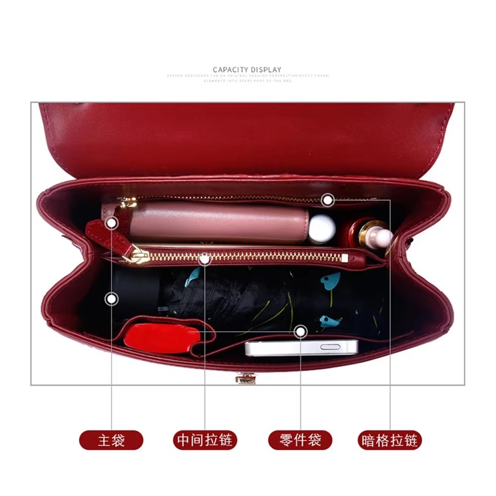 yuanyu New  Women Crocodile leather bag women handbag female single Shoulder bag female