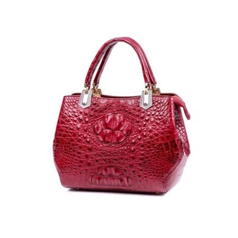ouluoer crocodile leather  bag  large capacity  Single shoulder bag