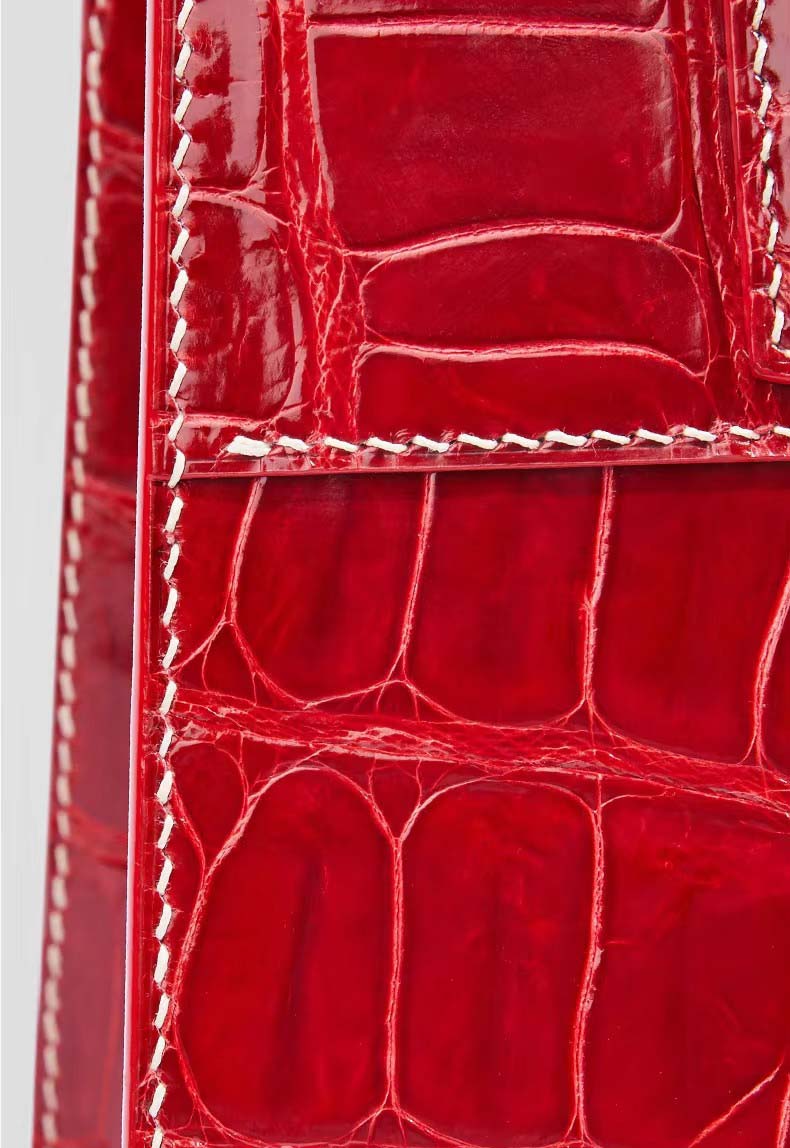  gete new 2026Crocodile leather handbag 、lady crocodile handbag for women estuarine crocodile handbag for femal handbag