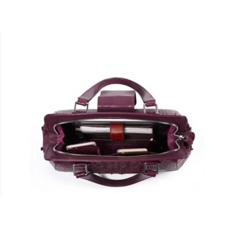 gete 2026 new Imported genuine crocodile leather women handbag for lady fashion crocodile bag for lady big bag