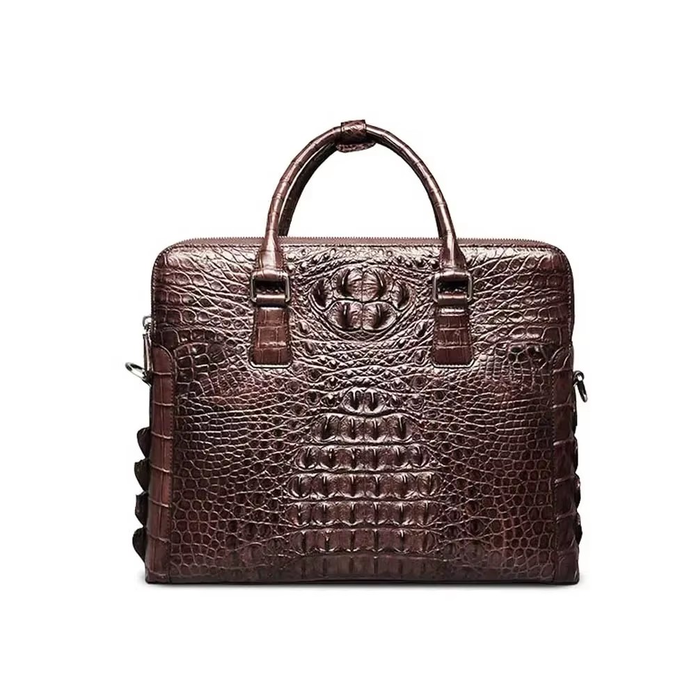 jianglang new real crocodile leather  men handbag male  Commercial  Single shoulder bag