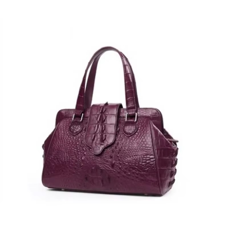 gete 2026 new Imported genuine crocodile leather women handbag for lady fashion crocodile bag for lady big bag