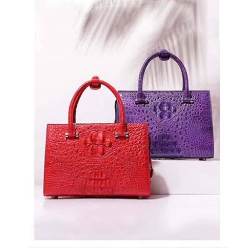 ouluoer crocodile leather bag  female  handbag  Women handbag  Big bag  single shoulder bag