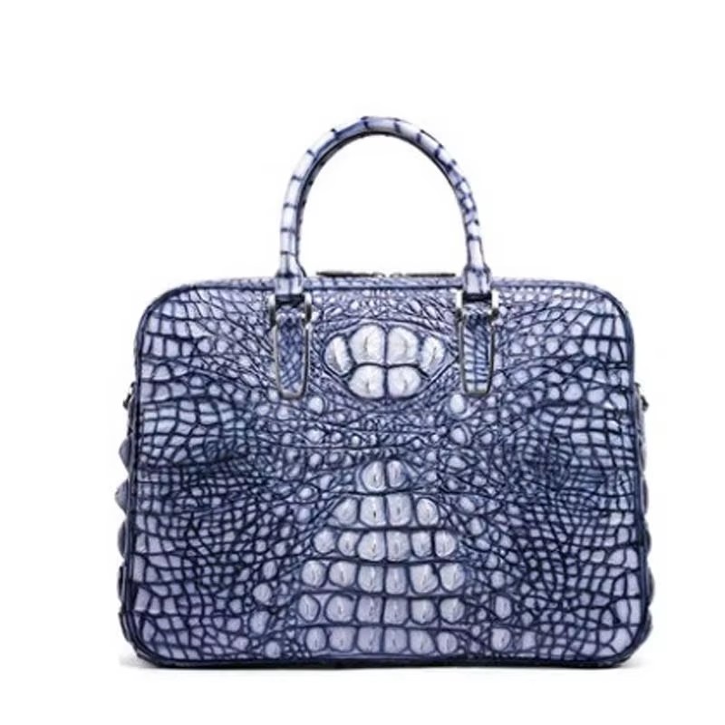 ouluoer crocodile leather bag  Men bags  one shoulder large capacity  Laptop bag  business  leisure  male men handbag
