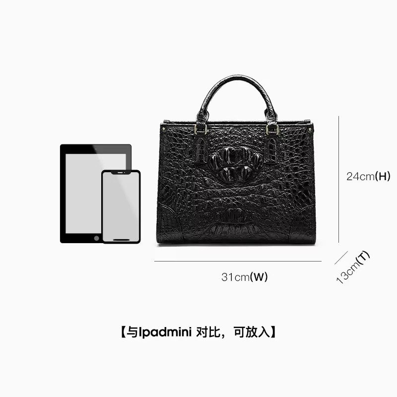 gete crocodile skin Female bag female handbag  2025 new  female  Large capacity  fashion  crocodile bag