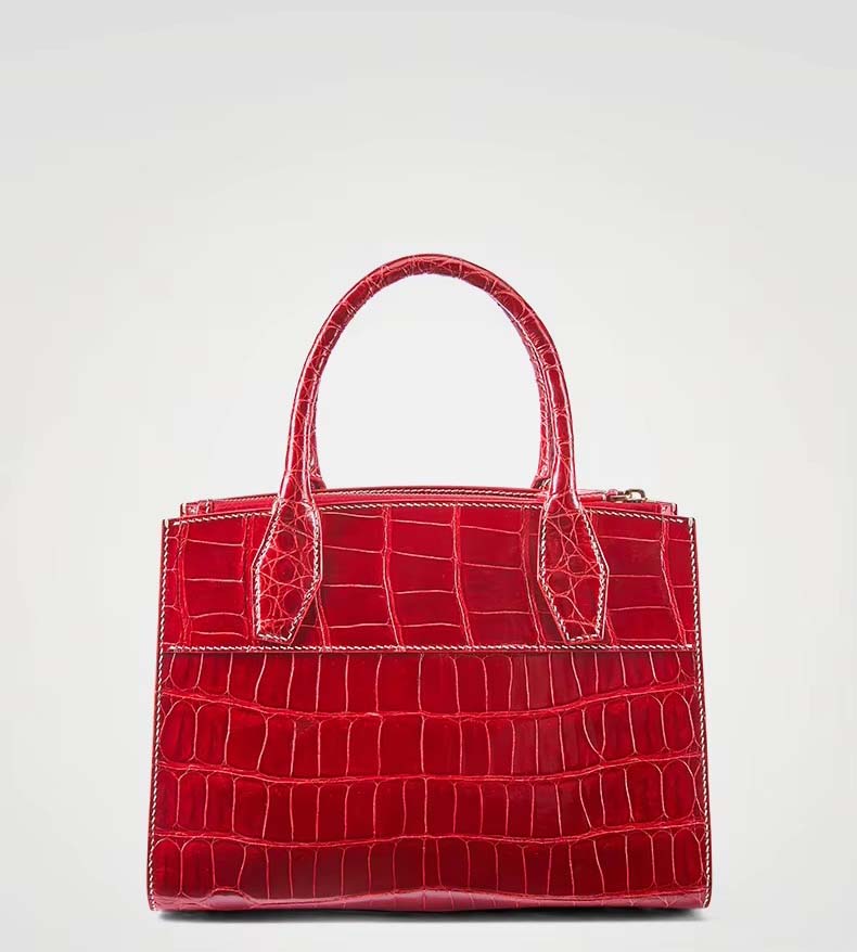  gete new 2026Crocodile leather handbag 、lady crocodile handbag for women estuarine crocodile handbag for femal handbag