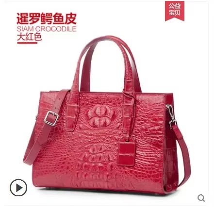 ouluoer crocodile leather lady handbag leather one shoulder cross body bag fashion large capacity bag fashion