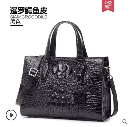 ouluoer crocodile leather lady handbag leather one shoulder cross body bag fashion large capacity bag fashion