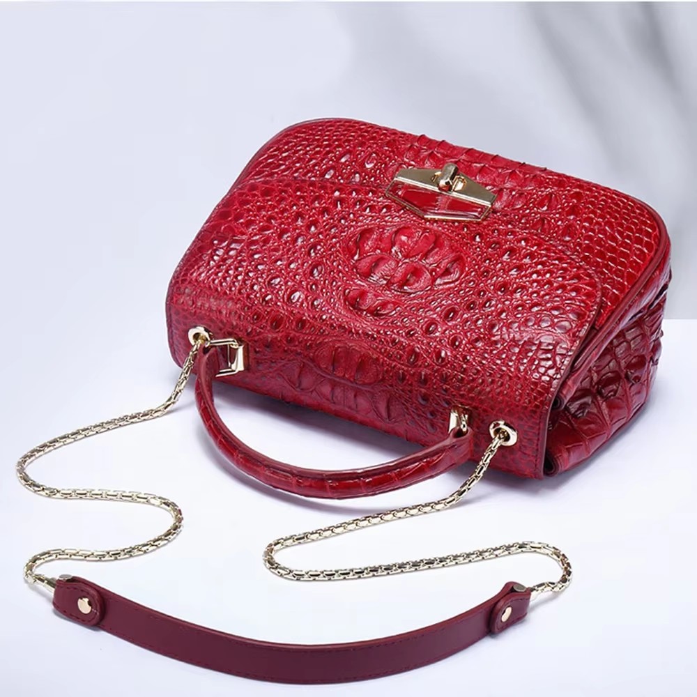 yuanyu New  Women Crocodile leather bag women handbag female single Shoulder bag female