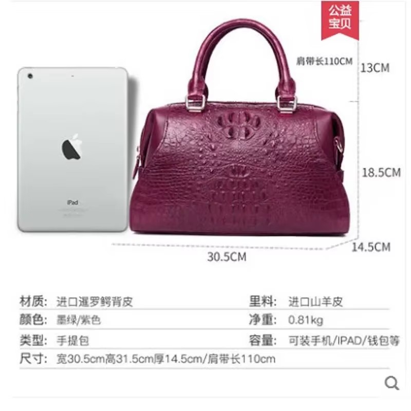 gete  new crocodile skin  ladies handbag cross body  crocodile  bag for women