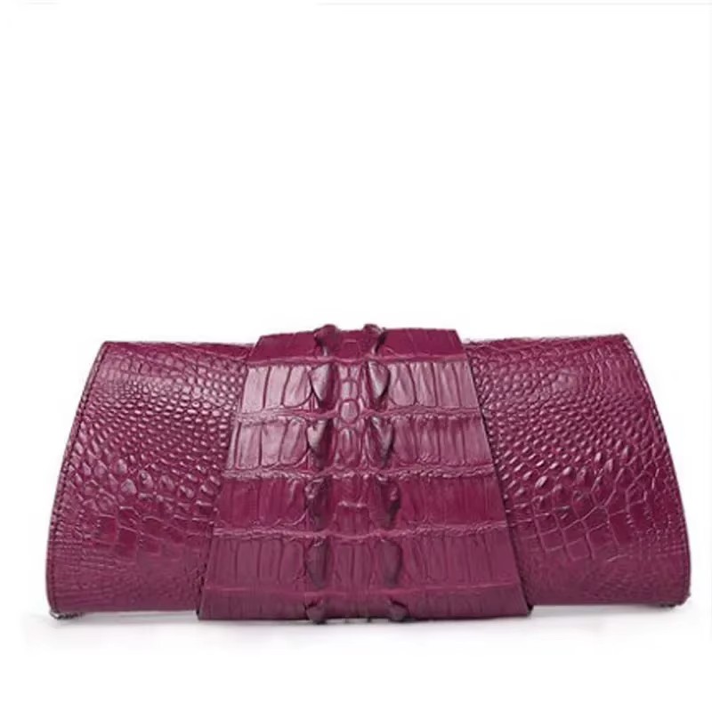 gete 2026 new Imported crocodile leather single shoulder crossbody  women chain bag Dinner Bag Fashion leisure for travel