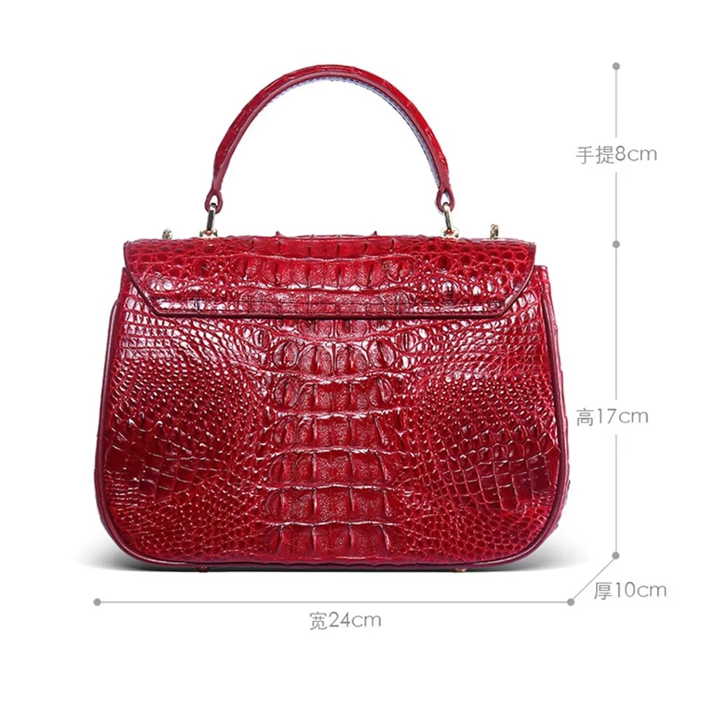 yuanyu New  Women Crocodile leather bag women handbag female single Shoulder bag female