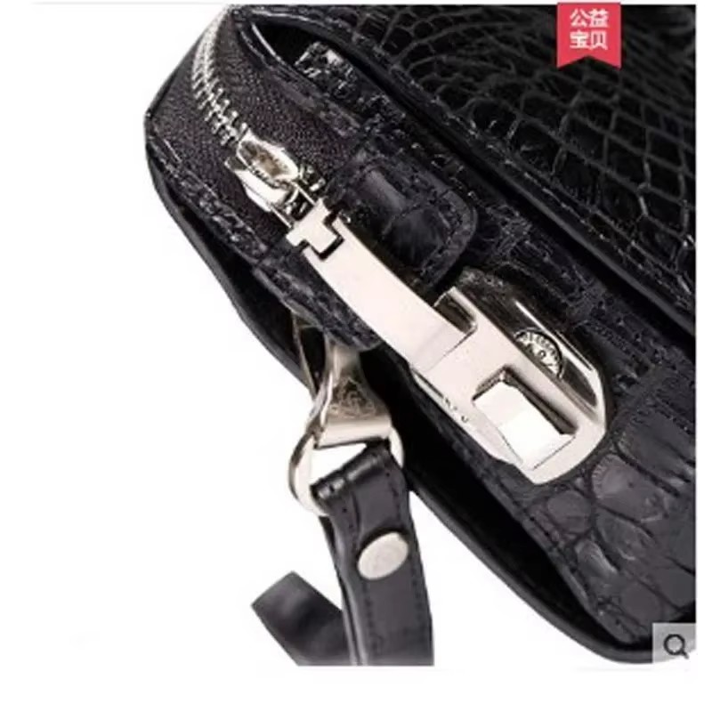 gete  new men clutch bag for male  large capacity crocodile leather bag password