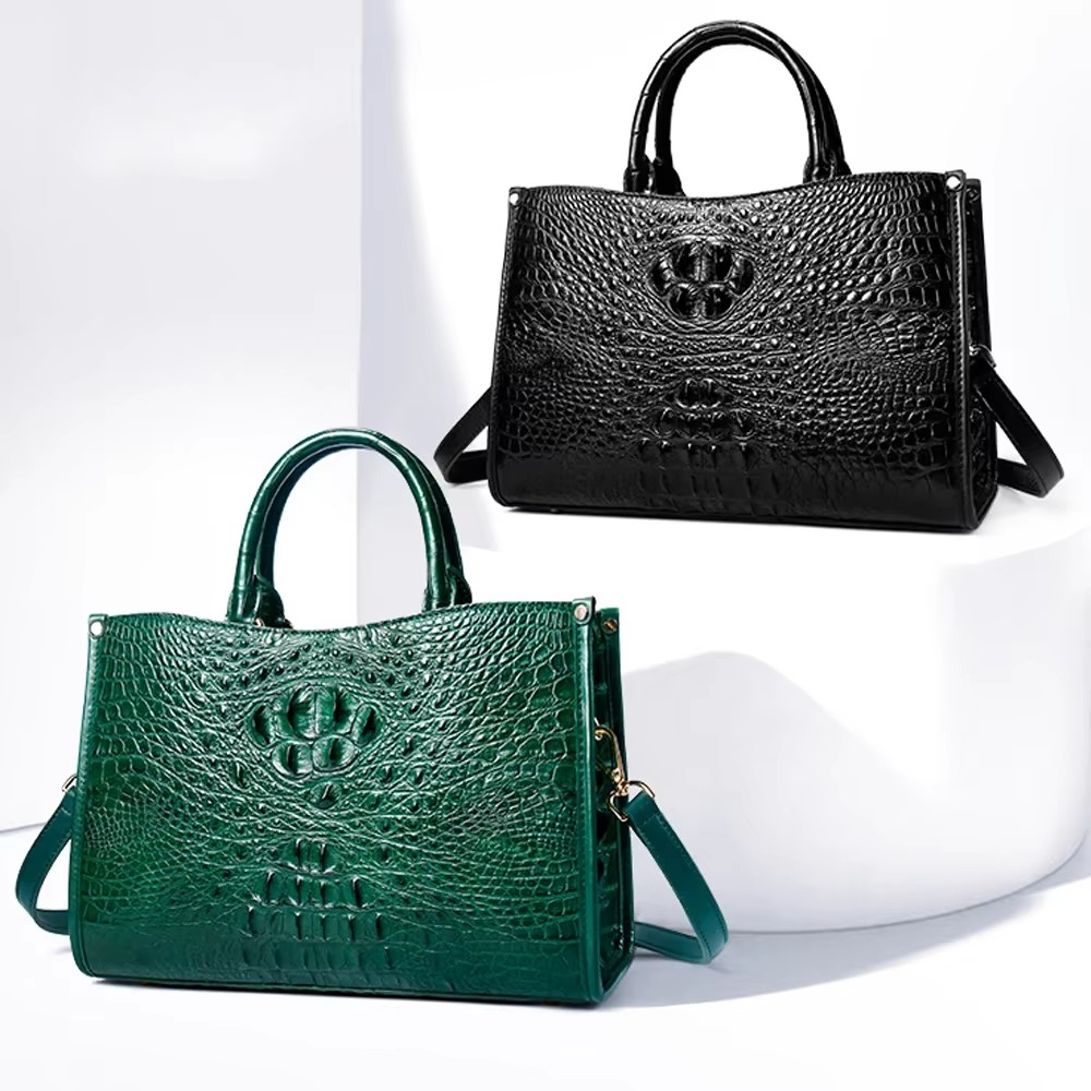 keximayuanyuan crocodile leather Female bag crocodile leather  import  female handbag large capacity  Single shoulder bag  women bag