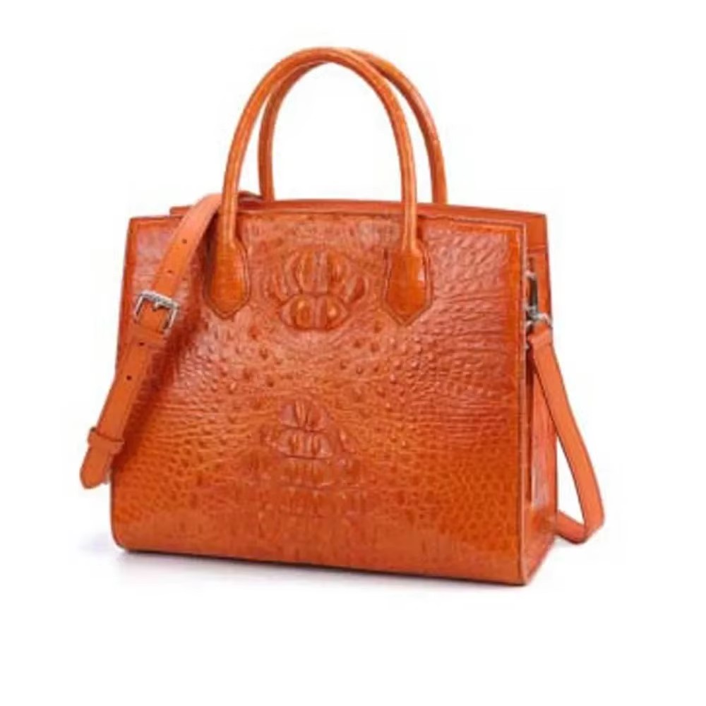 madun new crocodile leather Female bag  fashion  handbag  female  Wedding packages  large capacity  Female crocodile bag