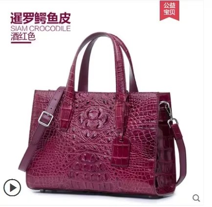ouluoer crocodile leather lady handbag leather one shoulder cross body bag fashion large capacity bag fashion