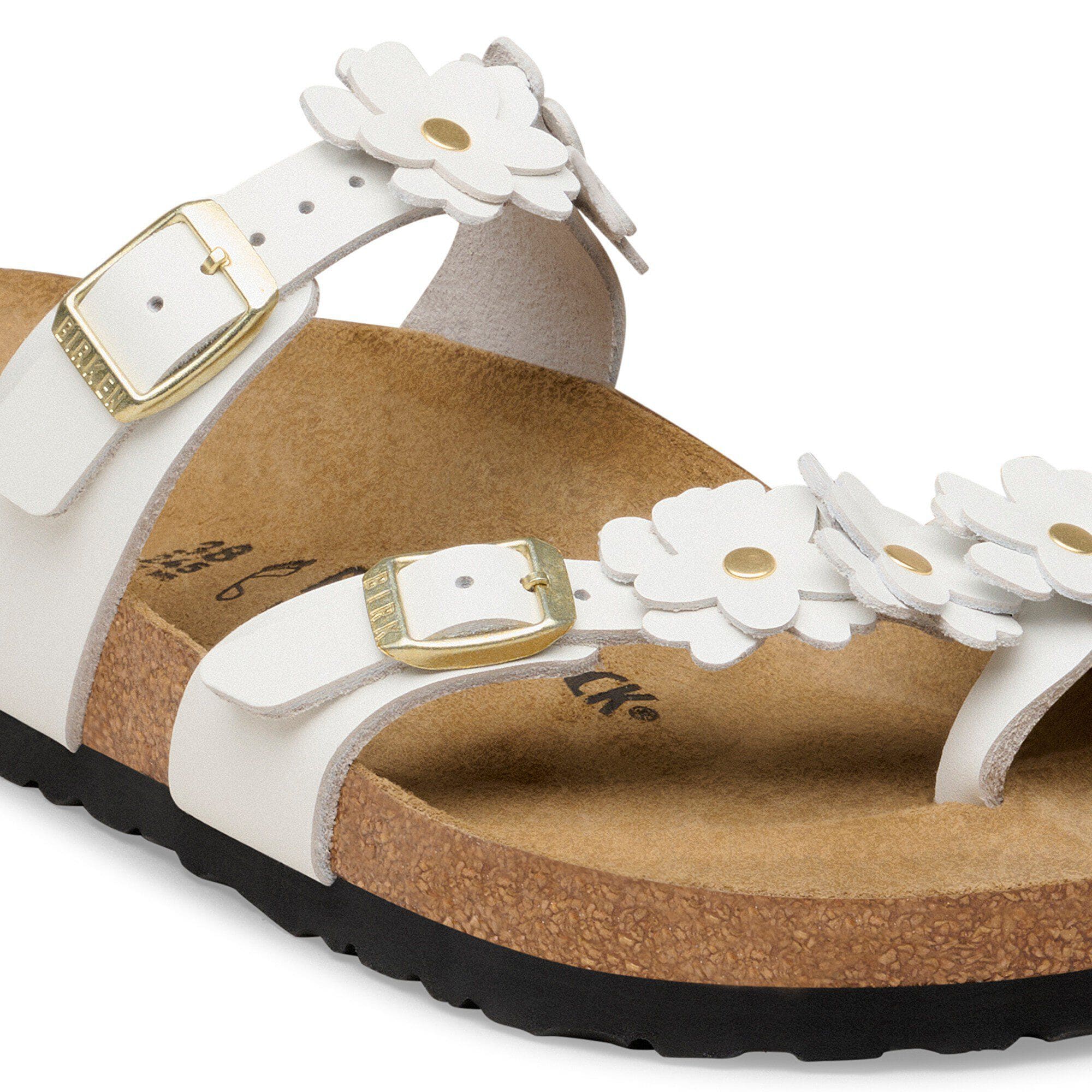 마야리 플라워 천연 가죽 - 화이트 - 1032043 - 이미지 8