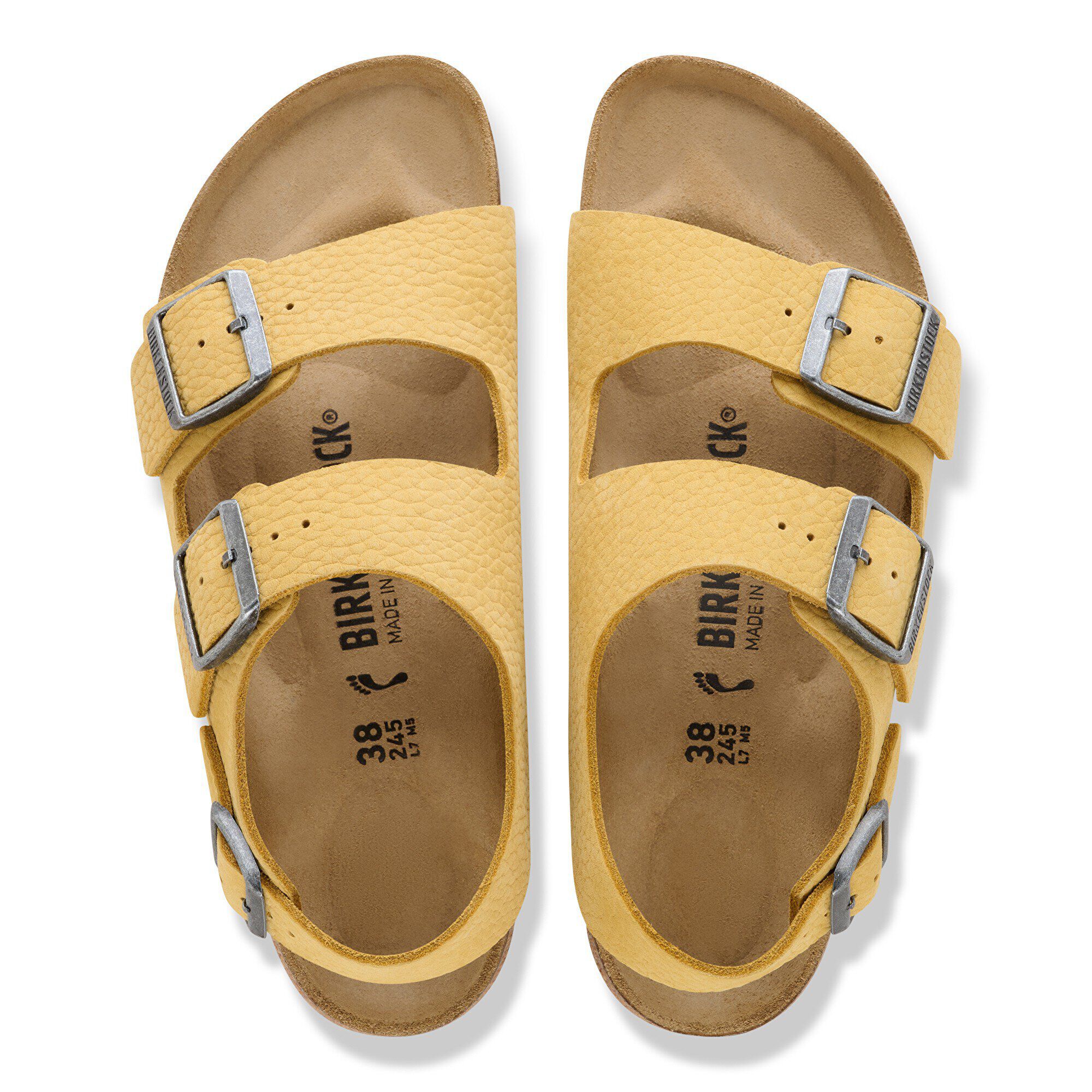 밀라노 누벅 가죽 - 아카이브 옐로우 - 1032286 - 이미지 2