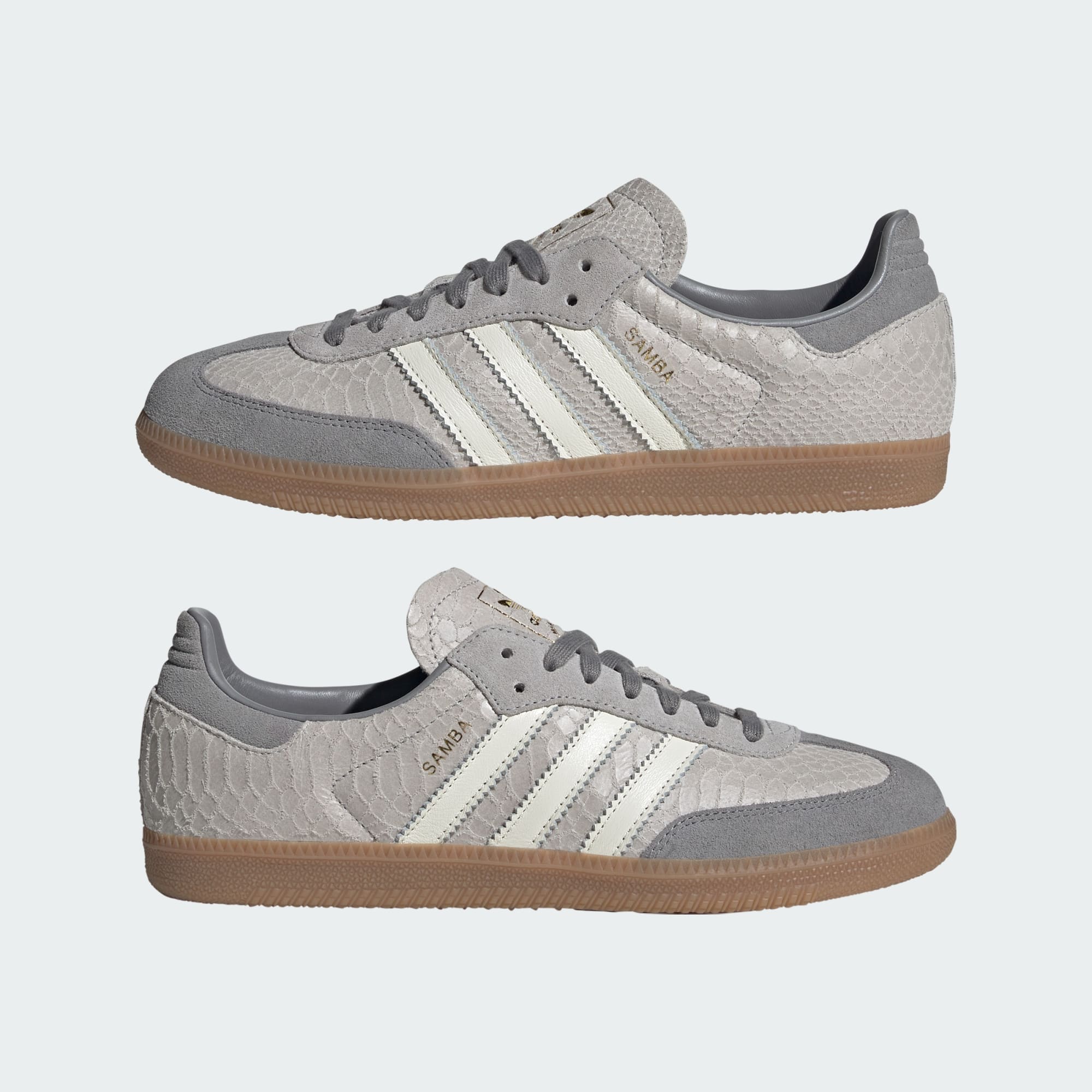 Scarpe Samba OG - Grey Two / Off White / Gum - immagine 7