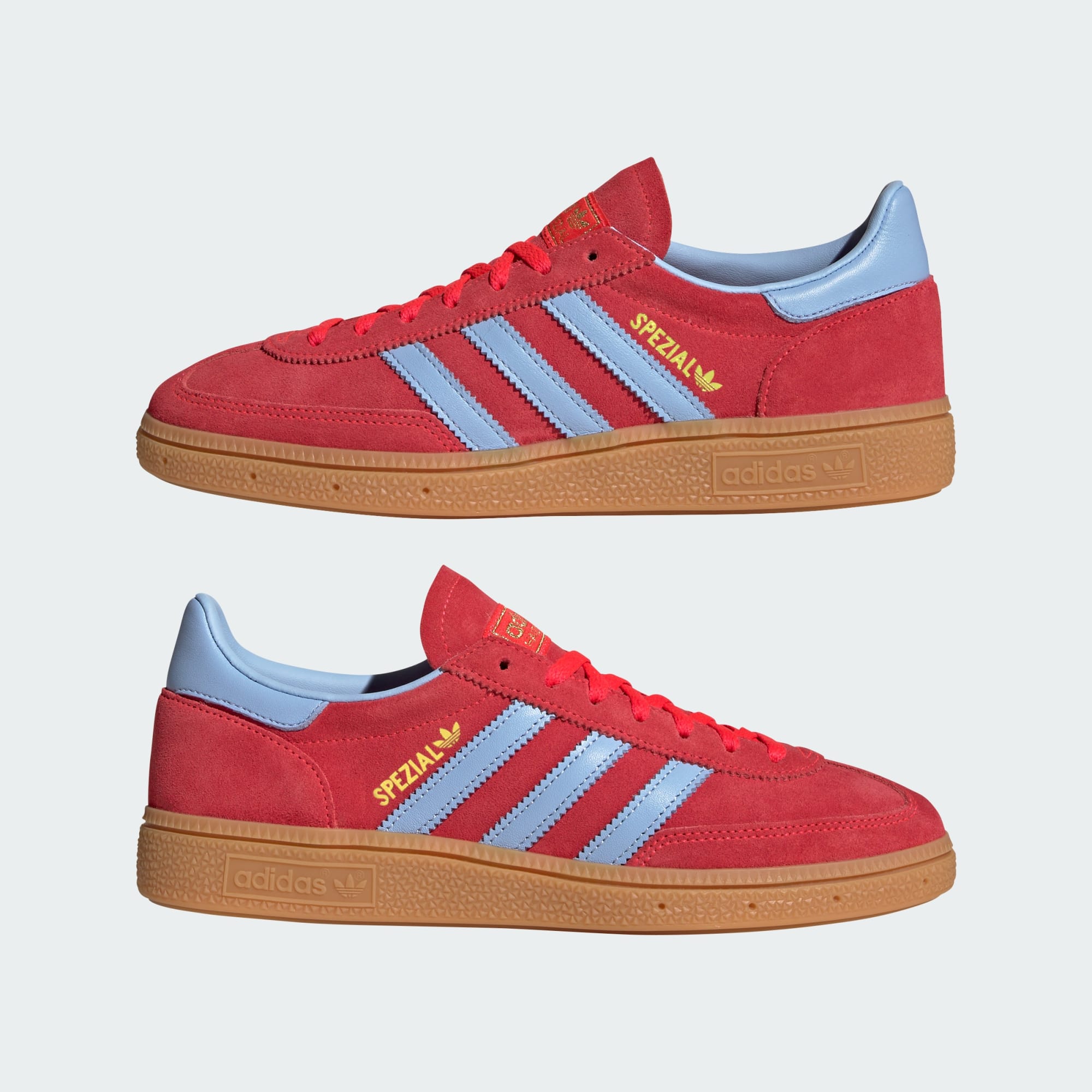 Scarpe Handball Spezial - Lucid Red / Glow Blue / Gum - immagine 8
