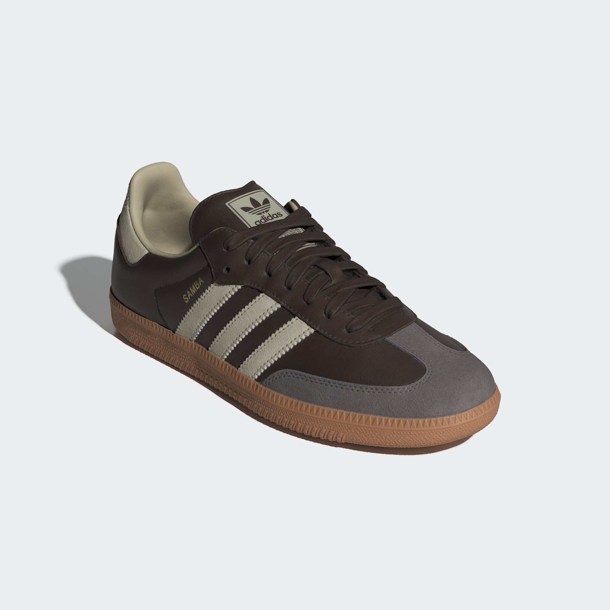 Scarpe Samba OG - Brown / Putty Grey / Gold Metallic - immagine 8