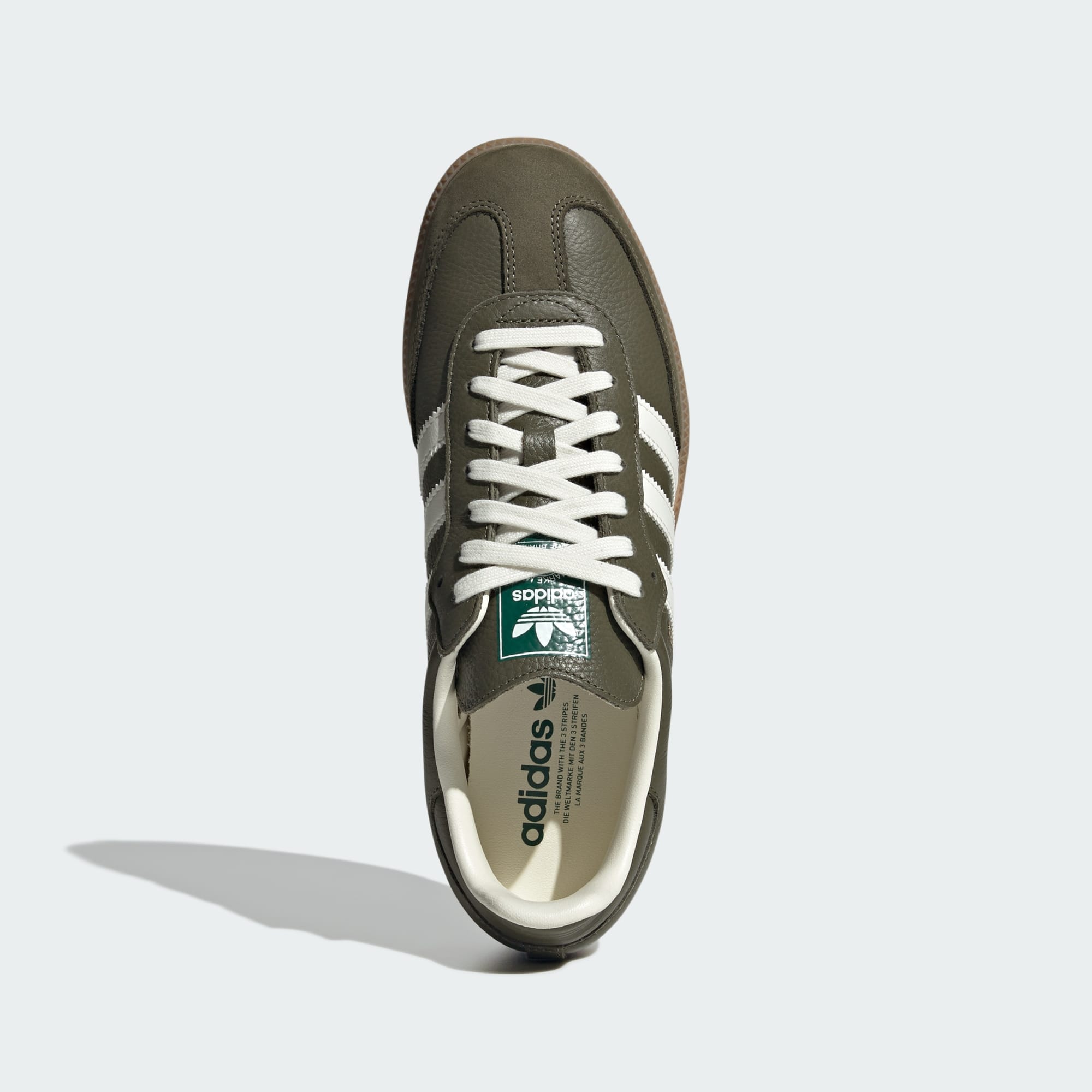 Scarpe Samba OG - Medium Dark Khaki / Off White / Gum - immagine 3