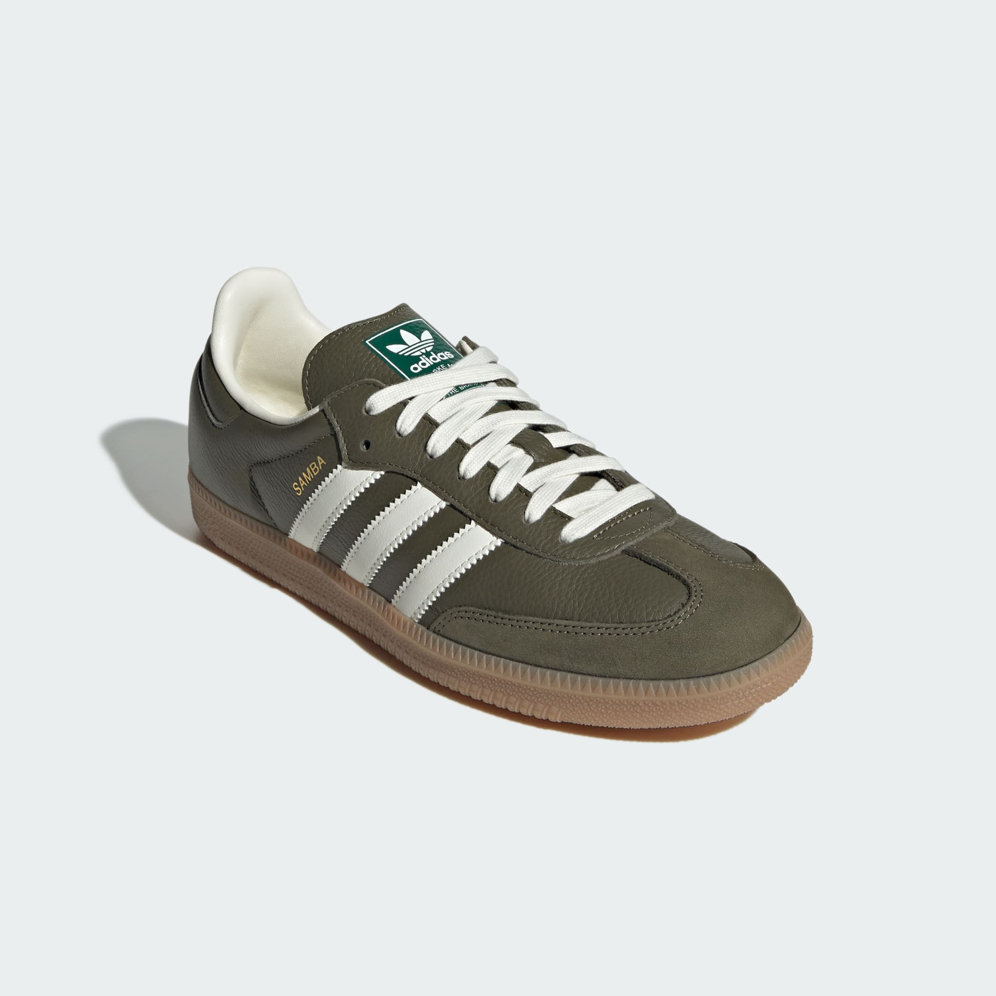 Scarpe Samba OG - Medium Dark Khaki / Off White / Gum - immagine 5