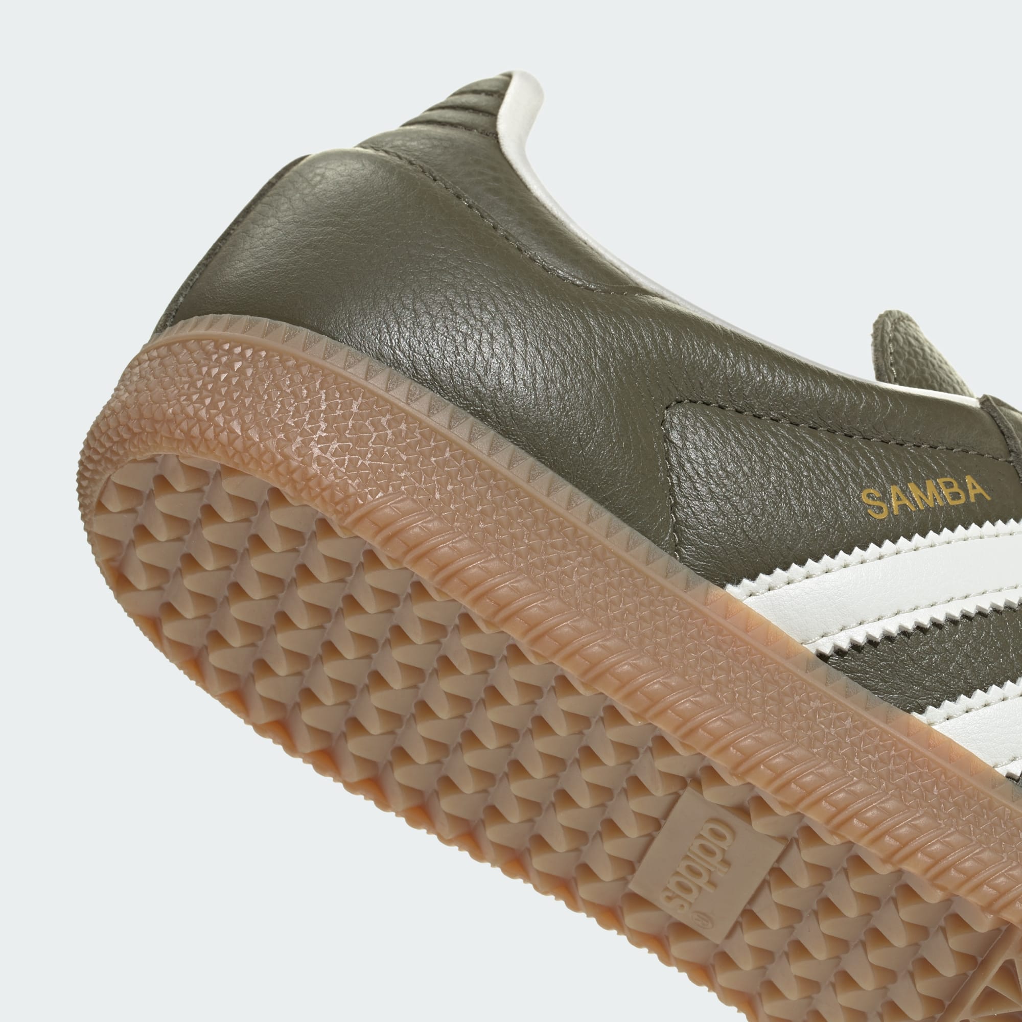 Scarpe Samba OG - Medium Dark Khaki / Off White / Gum - immagine 9