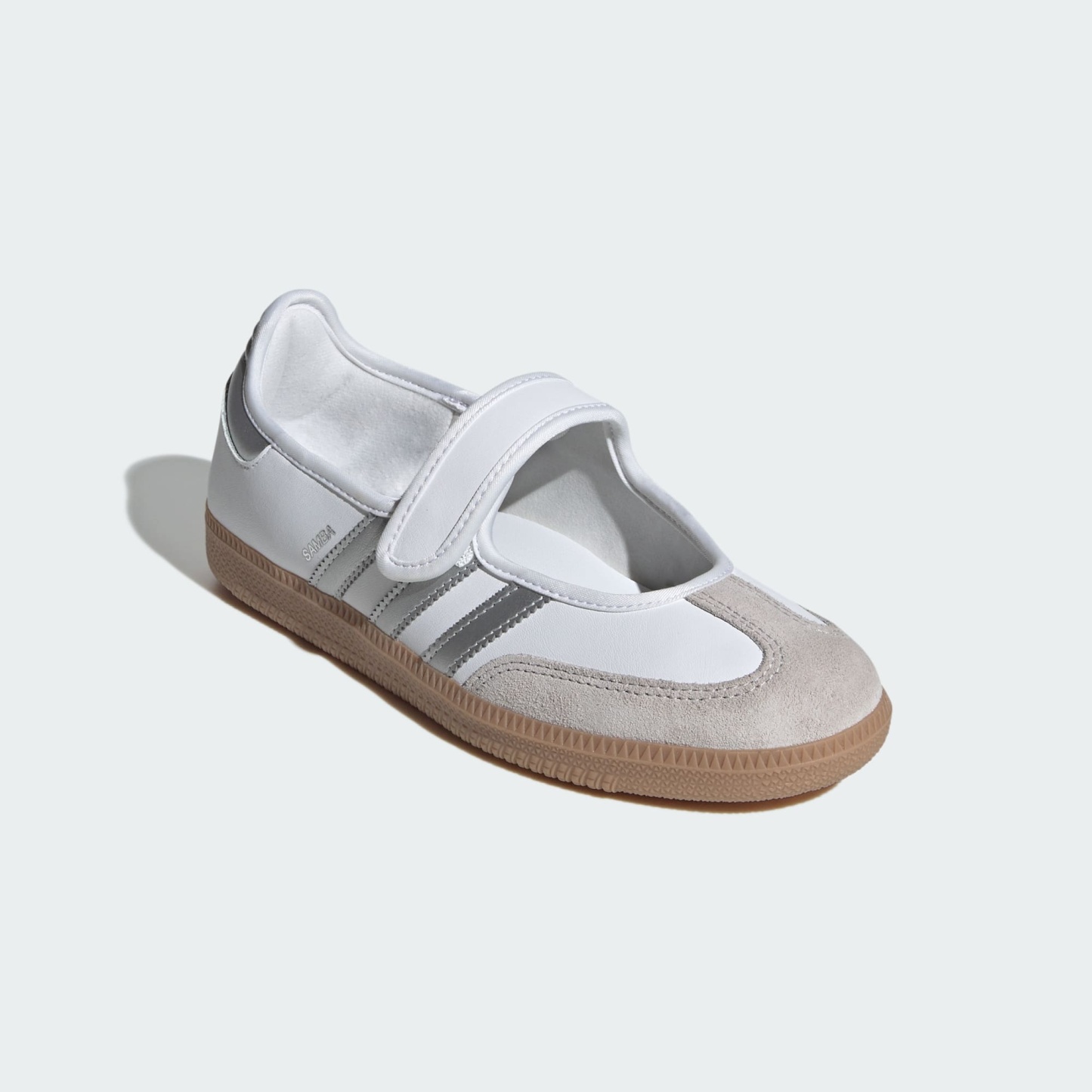 삼바 제인 - Cloud White / Silver Metallic / Gum