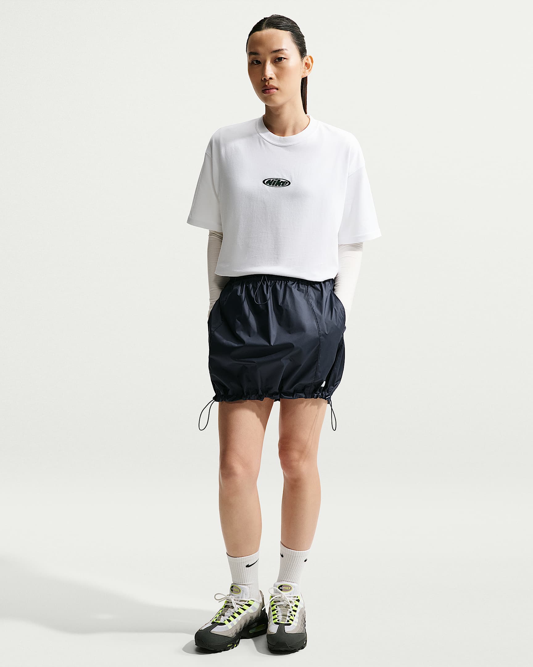 나이키 스포츠웨어 티셔츠 - 화이트