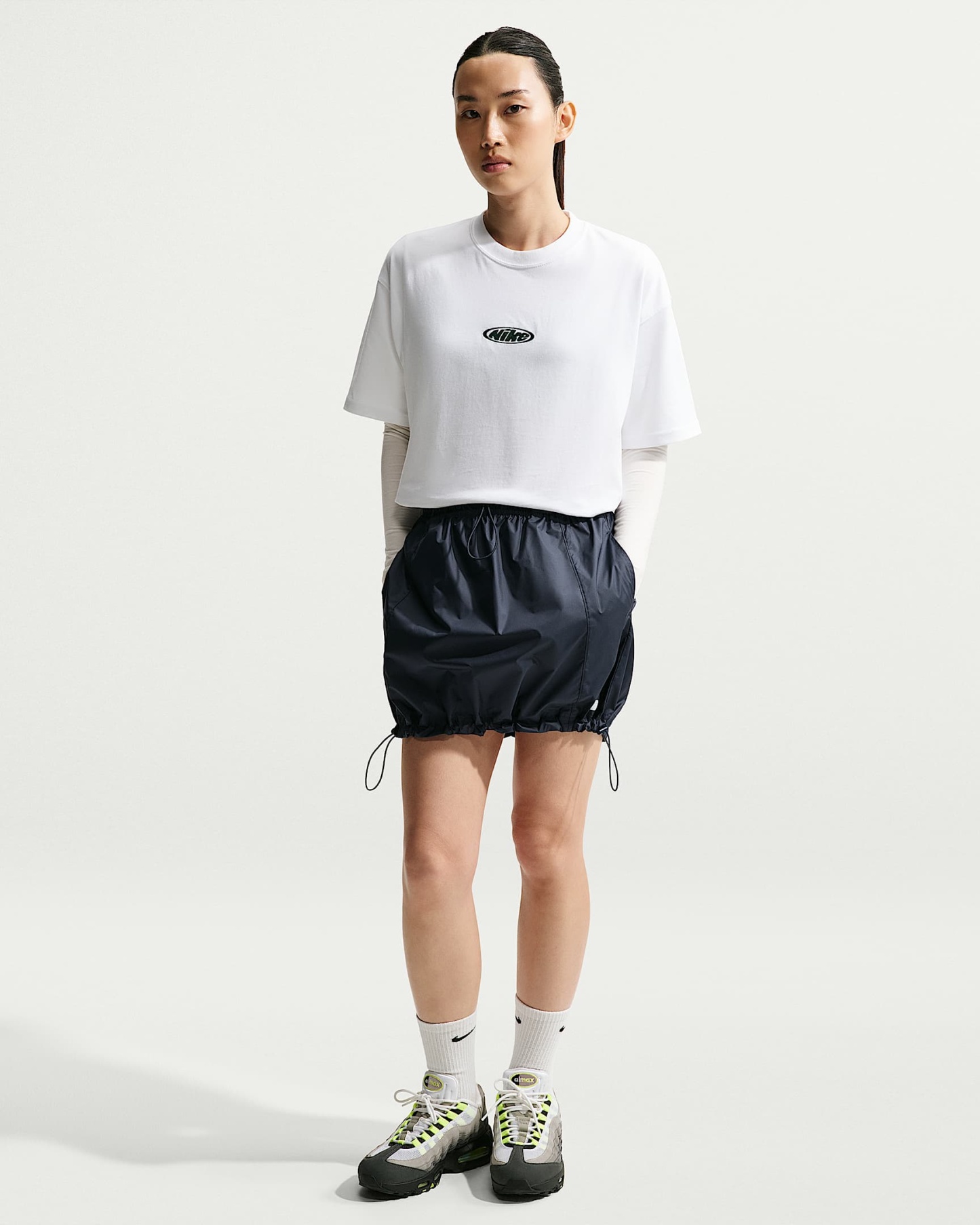 나이키 스포츠웨어 티셔츠 - 화이트