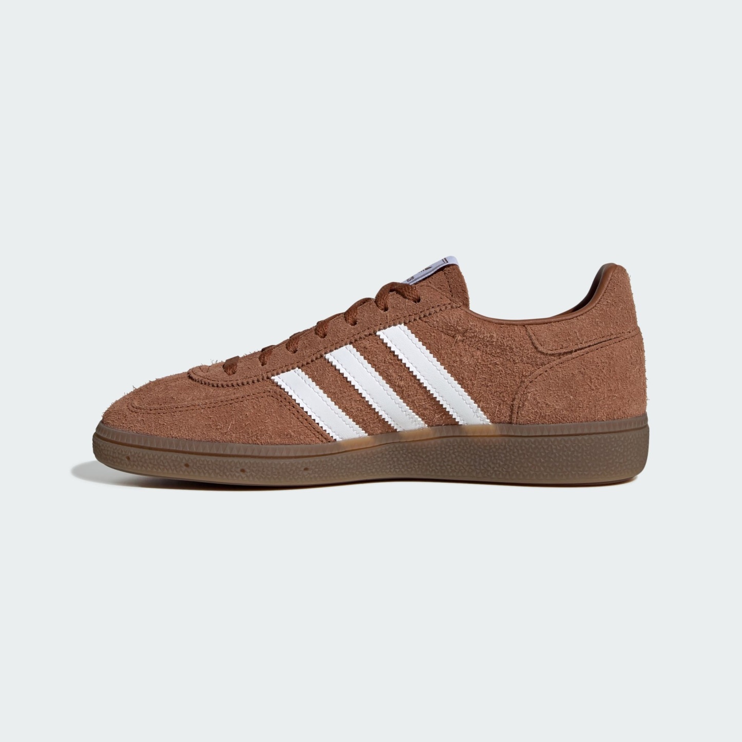 HANDBALL SPEZIAL SHOES - Brown / Cloud White / Gum - KK4932 - Side Medial Center View