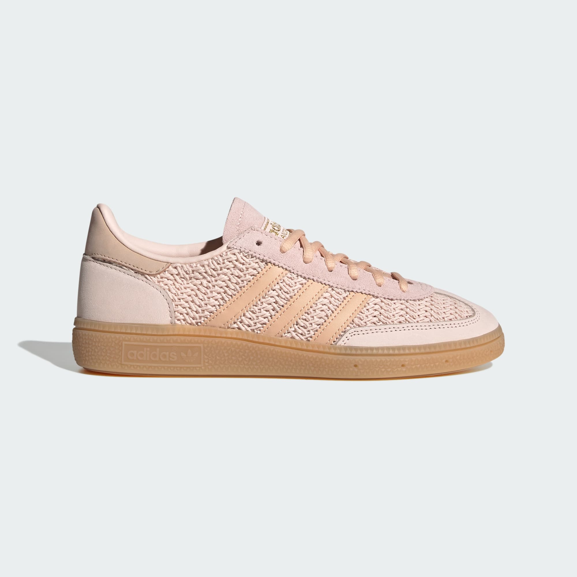 HANDBALL SPEZIAL SHOES - Wonder Quartz / Halo Blush / Gum - LA7833 - Side Lateral Center View