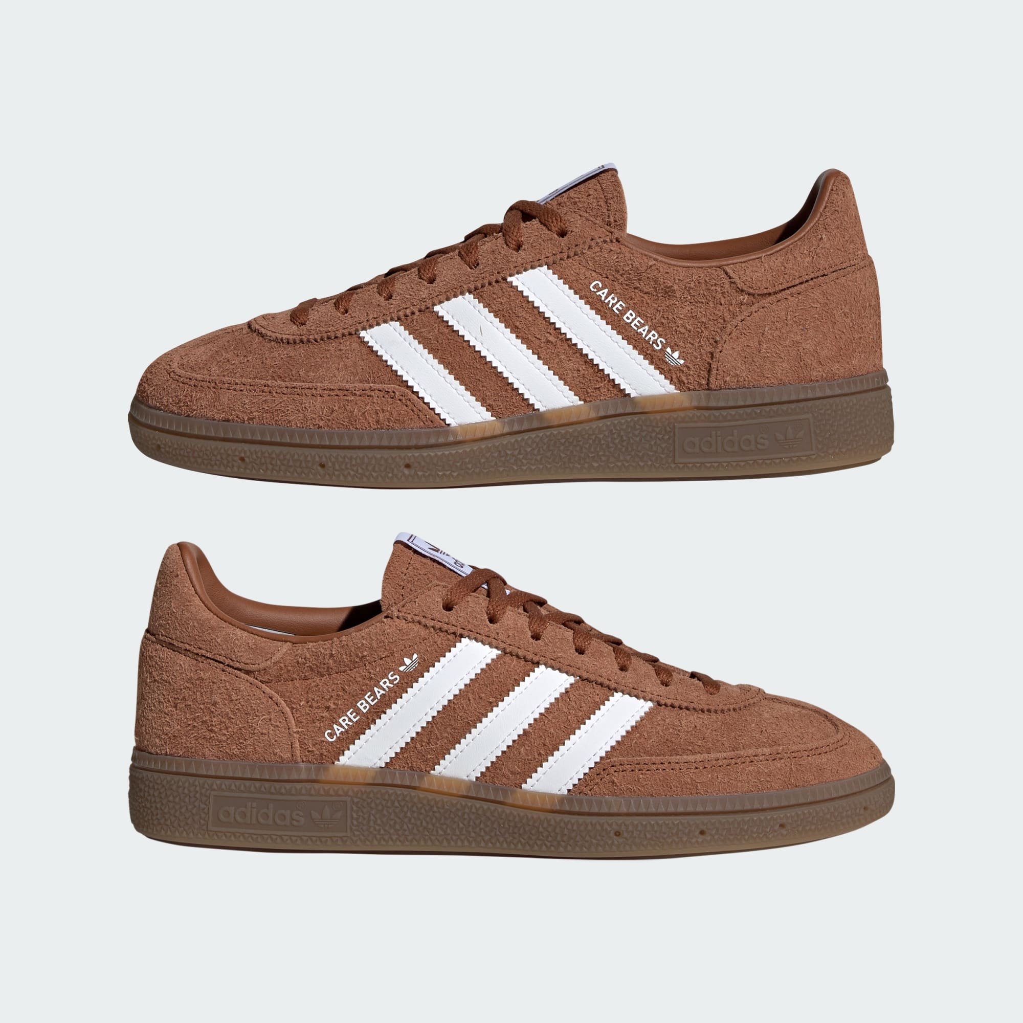 HANDBALL SPEZIAL SHOES - Brown / Cloud White / Gum - KK4932 - Mirrored Pair View