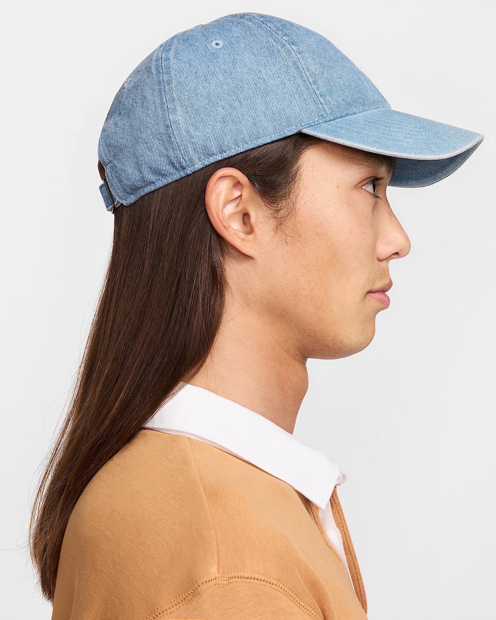 나이키 클럽 언스트럭처 데님 캡 - 에게안 스톰/썬더 블루/화이트