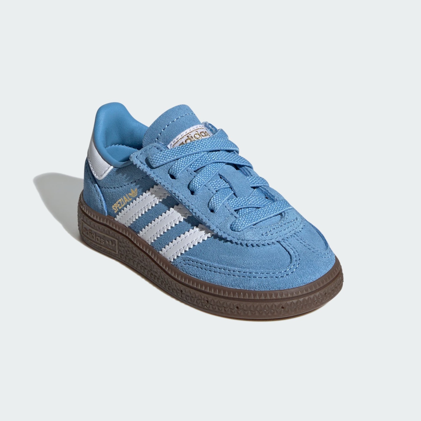 핸드볼 스페지알 컴포트 클로저 EL - Light Blue / Cloud White / Gum - JI2900 - Front Lateral Top View