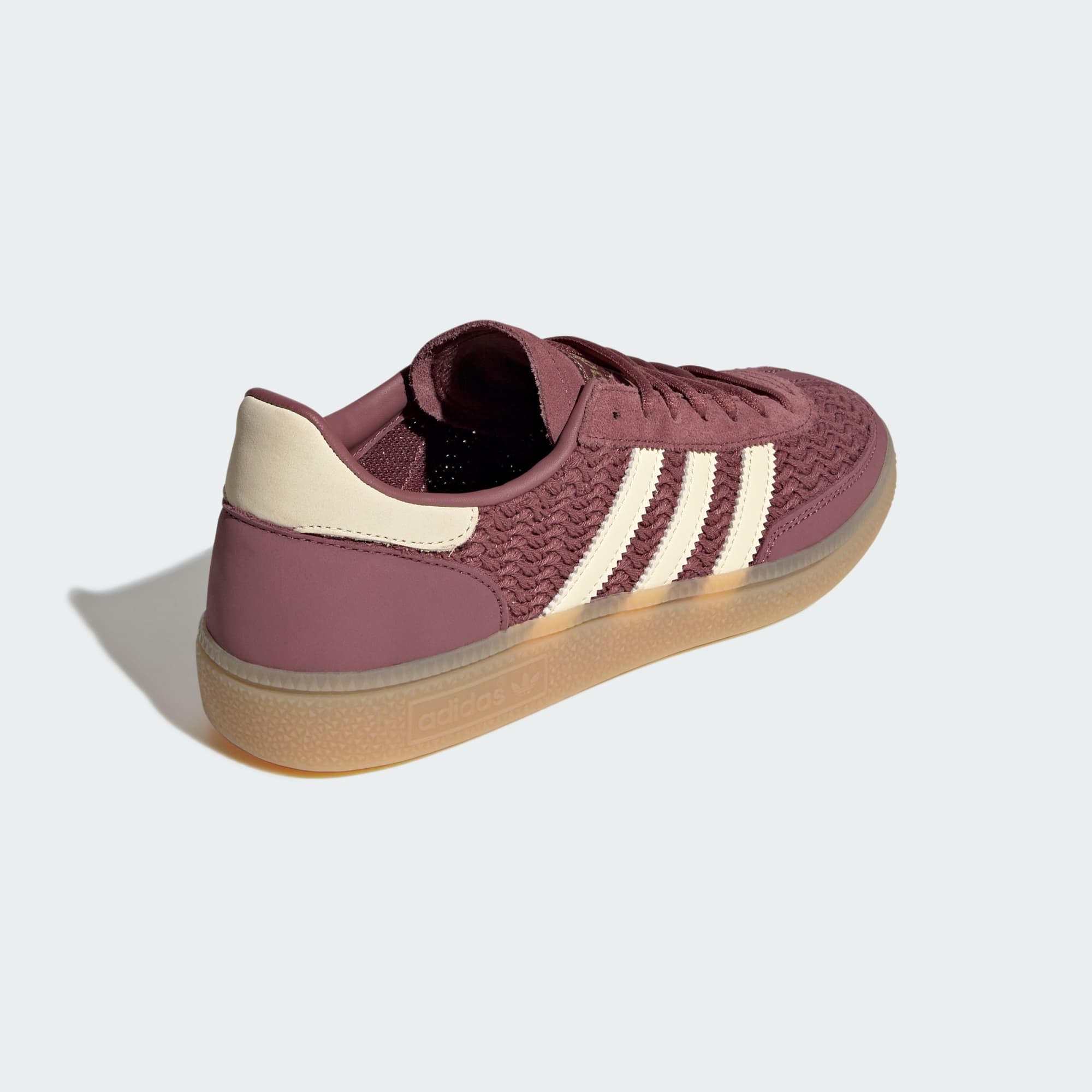 HANDBALL SPEZIAL SHOES - Burgundy / Warm Vanilla / Gum - LA7832 - Back Lateral Top View
