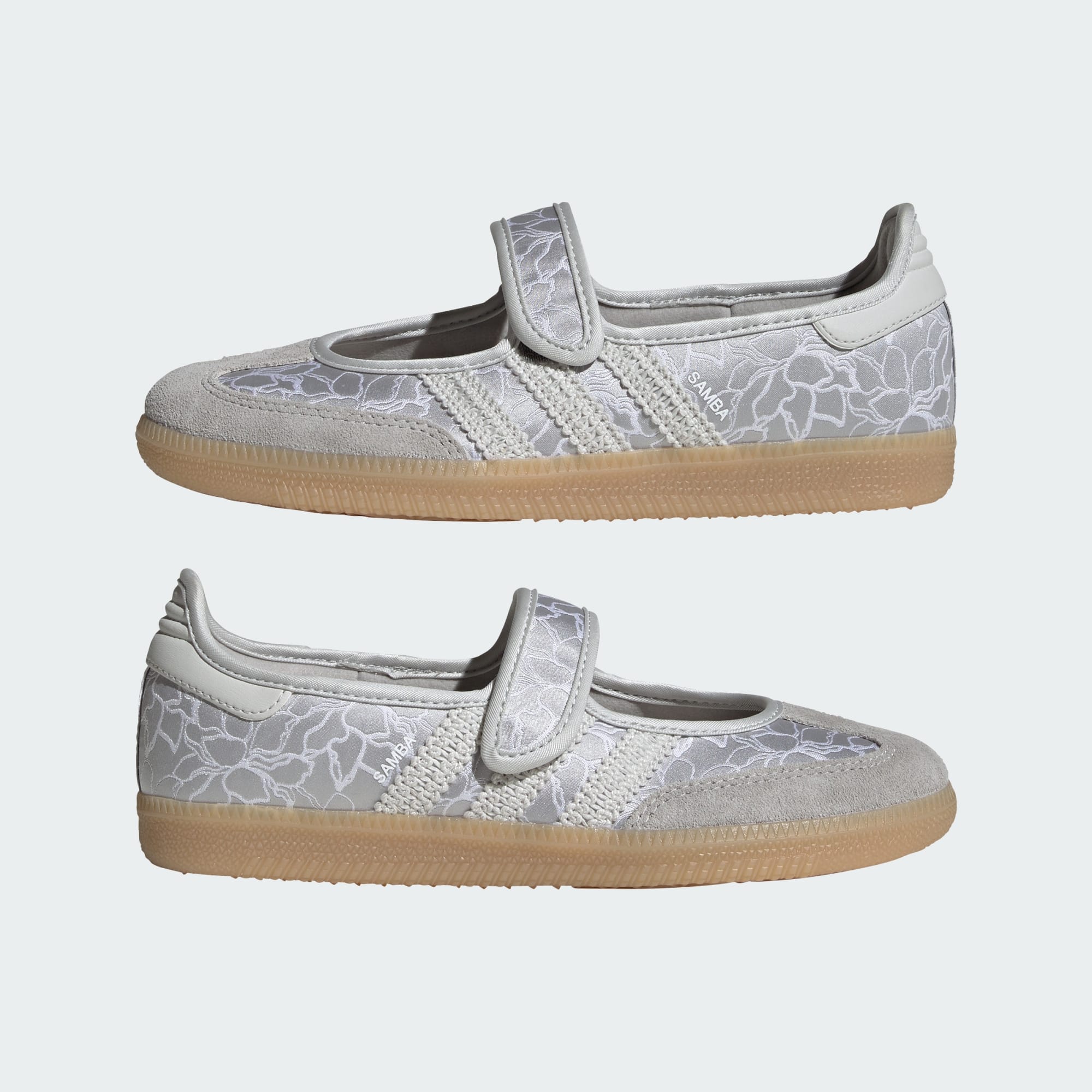 삼바 제인 - Silver Metallic / Grey One / Gum